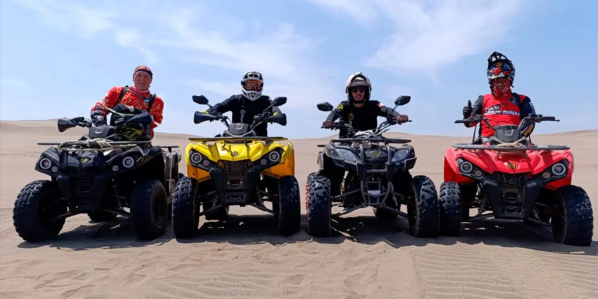 Tipos de cuatrimotos makiba