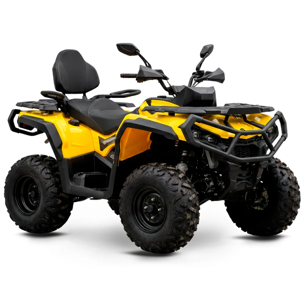 Cuatrimoto utilitaria mak200u pro amarillo makiba