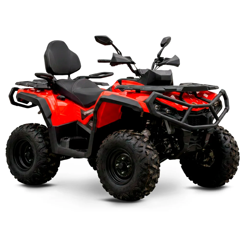 Cuatrimoto utilitaria mak200u pro roja makiba