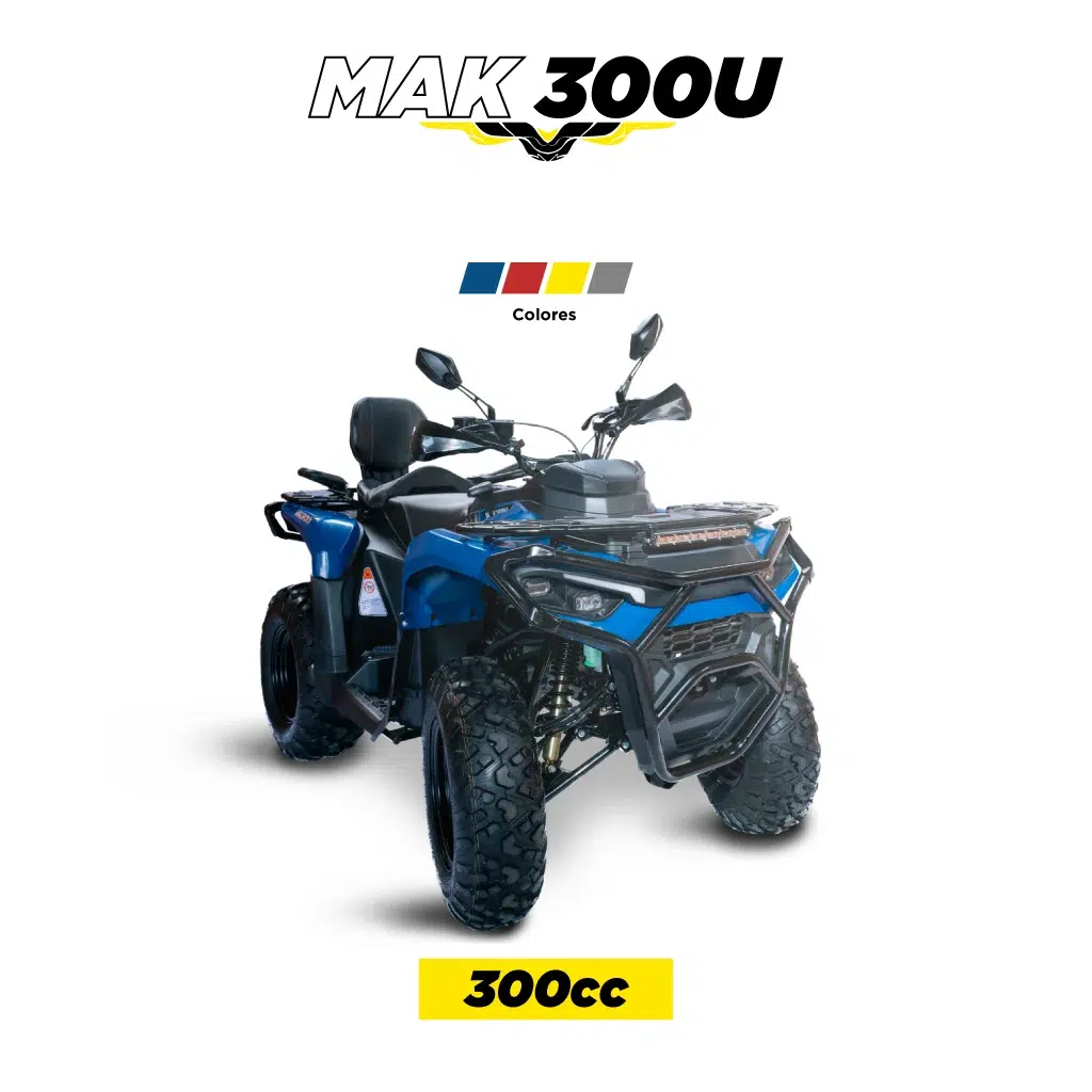 Cuatrimotos mak 300u makiba