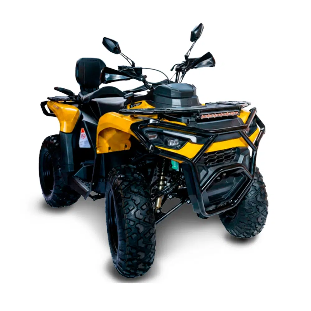 Cuatrimoto utilitaria mak300u amarillo makiba