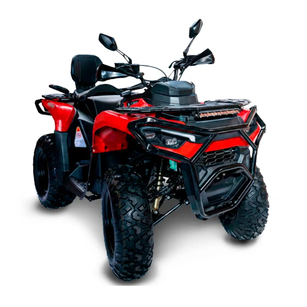 Cuatrimoto utilitaria mak300u rojo makiba