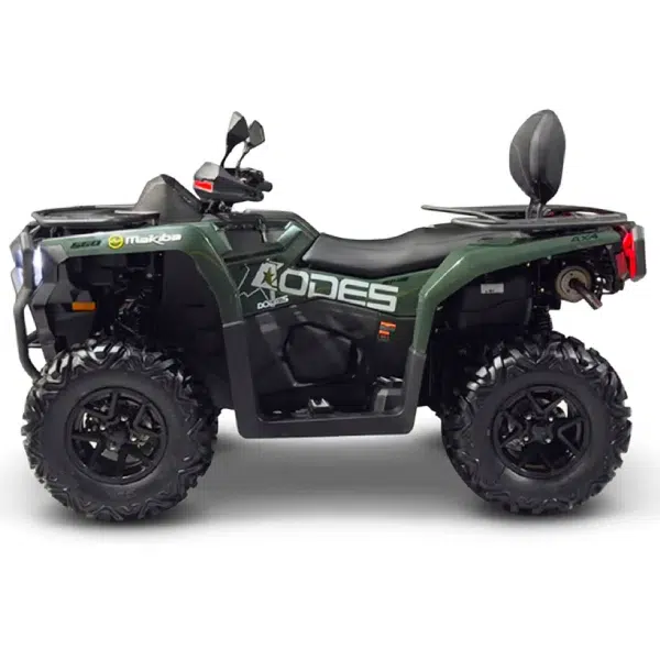 Aodes 550l cuatrimoto pathcross verde militar